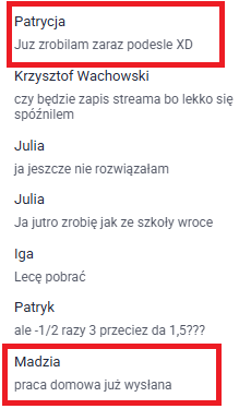 Opinia na żywo 5